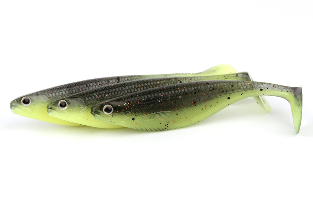 GUMA WESTIN SHAD TEEZ - SHINY GREEN