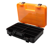 DWUSTRONNE PUDEŁKO NA PRZYNĘTY I AKCESORIA 39x28x12,5cm