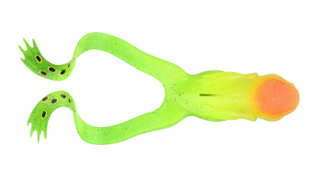 GUMA SPRO IRIS THE FROG 15cm - FLUO GREEN FROG