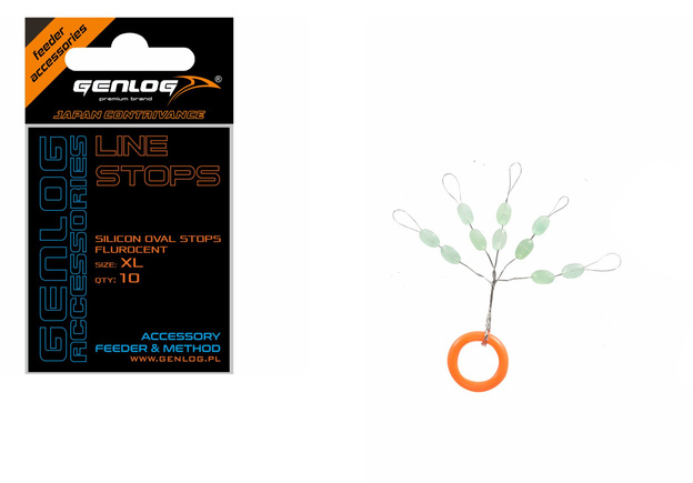 STOPERY SILIKONOWE GENLOG OVAL XL