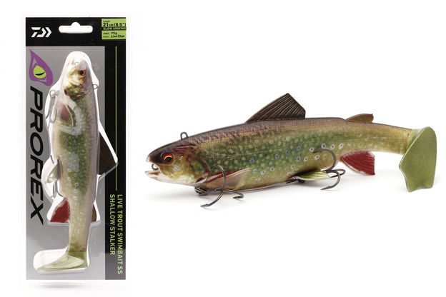 GUMA DAIWA PROREX LIVE TROUT DF - LIVE CHAR 21cm