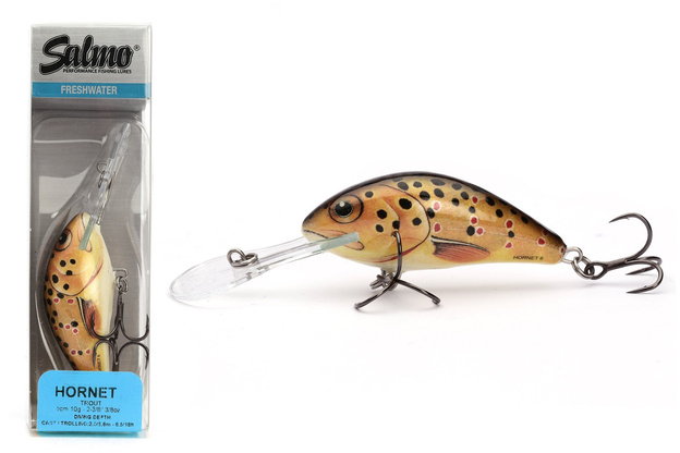 WOBLER SALMO HORNET SINKING 5cm- TROUT
