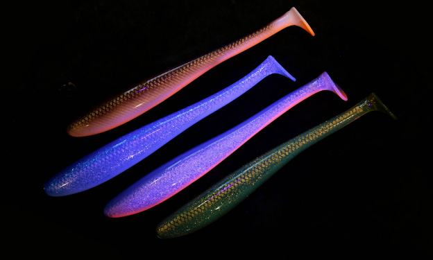 GUMA SAVAGE GEAR MONSTER SHAD 22cm - OLIVE GREEN UV