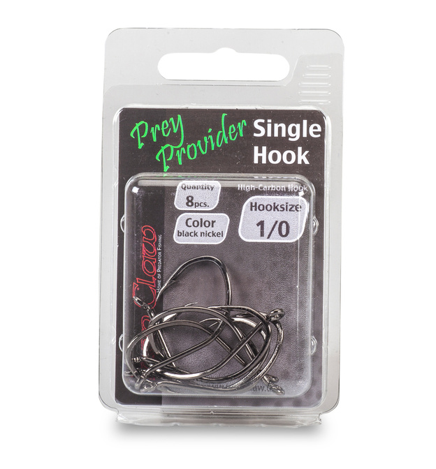 HAKI IRON CLAW SINGLE HOOK 2/0-8szt