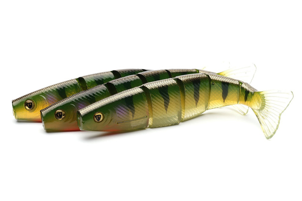 NPS - FOX RAGE GUMA PRO SHAD JOINTED - UV STICKLEBACK