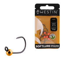 T63-805-089 - WESTIN HAKI Z GŁÓWKĄ WOLFRAMOWĄ 4-0,7g - ORANGE UV