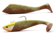 GUMA SPRO SALTY BEAST MEGA JIG SHAD 24cm/470g - ORANGE/CHARTREUSE