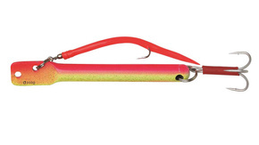 PRZYNĘTA MORSKA KINETIC PILKER TORPEDO - ORANGE/YELLOW