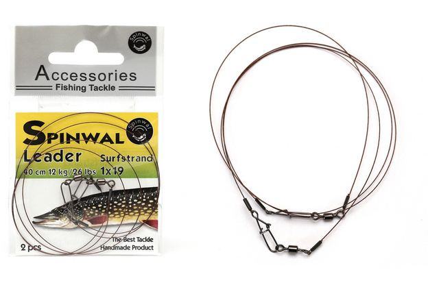 PRZYPON STALOWY 1X19 - 40/12KG - SPINWAL