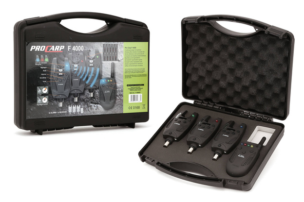 ZESTAW SYGNALIZATORÓW Z CENTRALKĄ CORMORAN F-4000 3+1