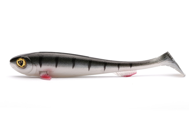 GUMA FOX RAGE SUPER SLICK SHAD 18cm - YOUNG PERCH UV