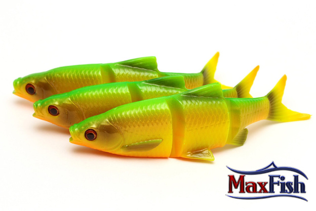 574 - SAVAGE GEAR GUMA 3D ROACH SWIM N JERK - FIRETIGER