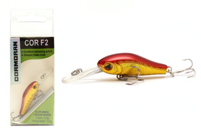 WOBLER CORMORAN COR F2 - HOT ORANGE 3,5cm