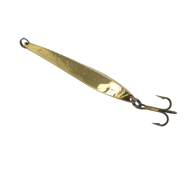 BŁYSTKA PODLODOWA Z KOTWICĄ JENZI SPEED JIGS 8g - GOLD