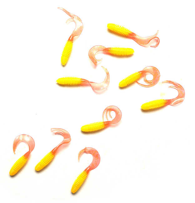 TWISTER LINDY THUMPIN GRUB 5cm/10szt