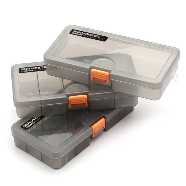 ZESTAW 3 PUDEŁEK WĘDKARSKICH 21,4x11,8x4,5 cm