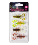 ZESTAW GUM FOX RAGE UV MICRO CRITTER MIXED PACK