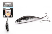 WOBLER SAVAGE GEAR 3D STICKLEBAIT PENCIL SS - BLACK SILVER
