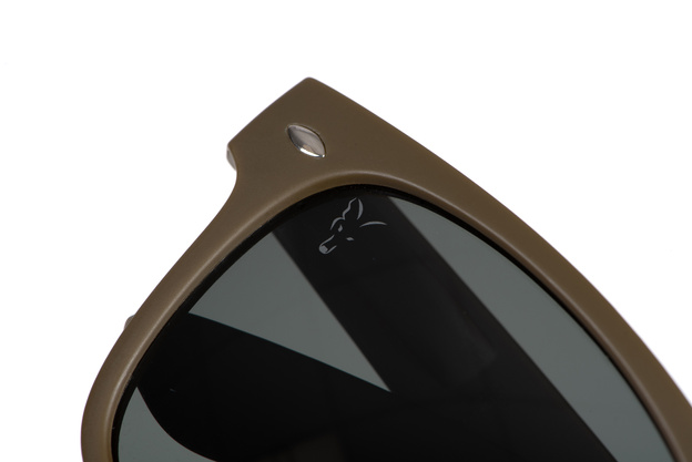 OKULARY POLARYZACYJNE FOX AVIUS KHAKI -GREEN LENS