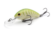 UNIKATOWY WOBLER SALMO HORNET FLOATING 4,0cm - GLOW GREEN HERRING BONE