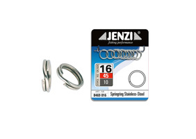 KÓŁKA ŁĄCZNIKOWE JENZI ZE STALI NIERDZEWNEJ 16,0mm/10szt 