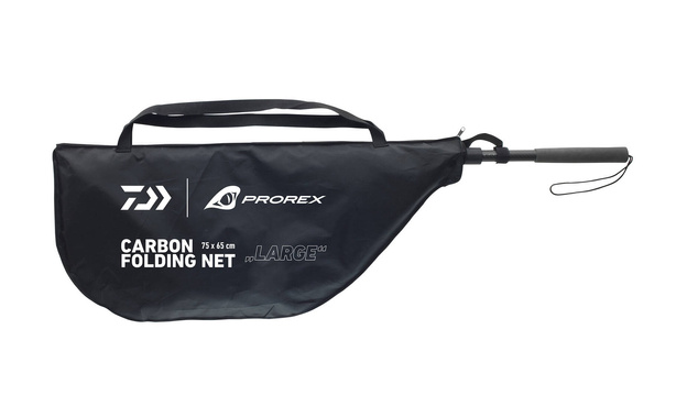 SKŁADANY PODBIERAK DAIWA PROREX CARBON L - 75x65 cm