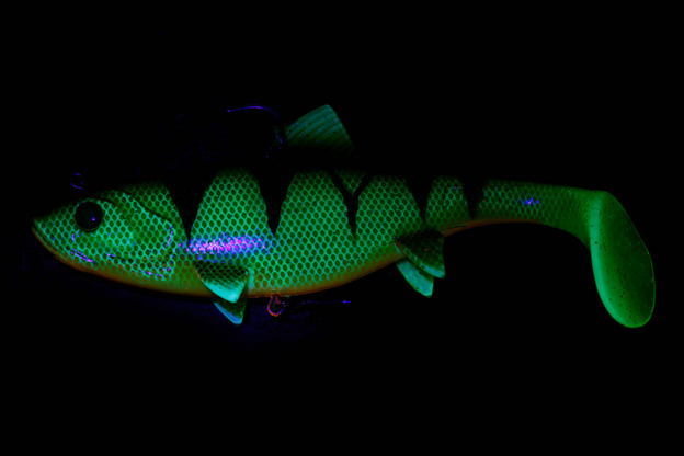GUMA WOBBLE REPLICANT - UV NATURAL PERCH - FOX RAGE 