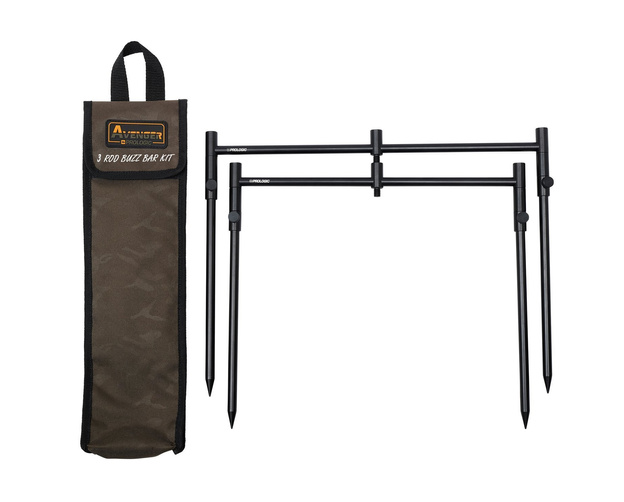 ZESTAW BUZZER BARÓW Z POKROWCEM PROLOGIC AVENGER NA 3 WĘDKI