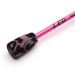 RÓŻOWA WĘDKA Z KOŁOWROTKIEM SANGER FLASH LIGHT STICK 40 195/15-40g