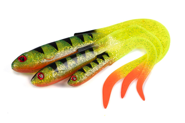 GUMA FOX RAGE SLICK EEL 35cm - UV PERCH