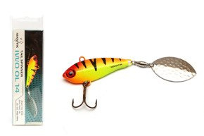 IOL006- MANYFIK WIRUJĄCY OGONEK IWO OL - PERCH FLUO