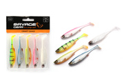 ZESTAW GUM SAVAGE GEAR CRAFT SHAD - DARK WATER MIX 8,8cm
