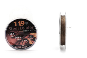 MATERIAŁ PRZYPONOWY IRON CLAW STEEL LEADER 1x19 0,45mm/12kg