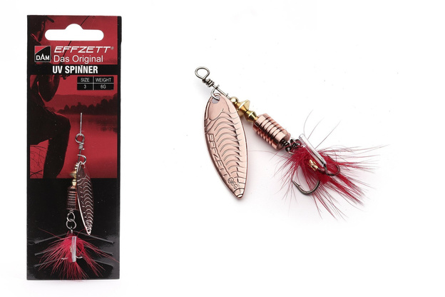 659 - DAM OBROTÓWKA EFFZETT UV- SPINNERS COPPER