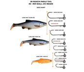 GUMA 3D ROACH PADDLE TAIL - DIRTY ROACH SAVAGE GEAR