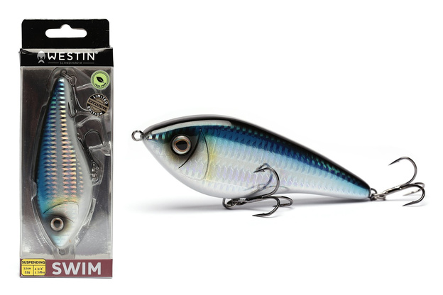 P036-324-015 - WESTIN JERK SWIM GLIDEBAIT 12cm/53g- BLUETOOTH