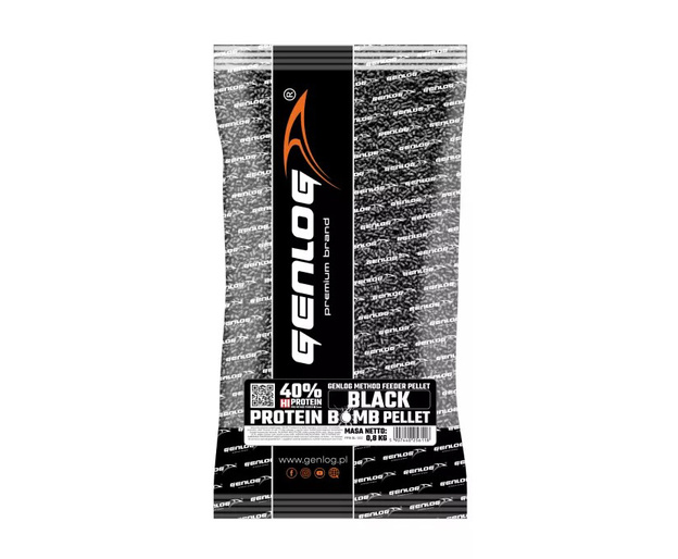 PELLET GENLOG PROTEIN BOMB - BLACK 2mm/800g