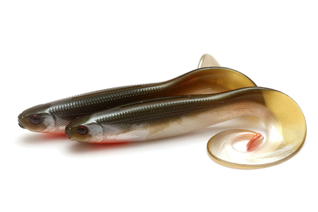 GUMA WESTIN CURL TEEZ - BASS ORANGE 8,5cm/2szt