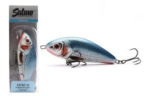 WOBLER SALMO FATSO SINKING 10cm - BLEEDING BLUE SHAD