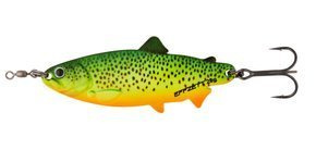 WAHADŁÓWKA DAM EFFZETT TROUT SPOONS - FIRE TROUT UV