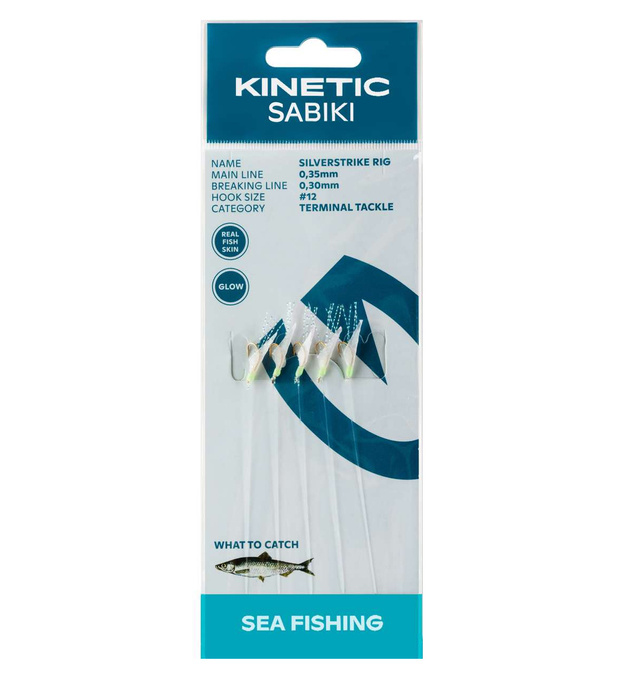 PRZYWIESZKA ŚLEDZIOWA KINETIC SABIKI SILVERSTRIKE 12