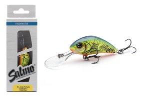 UNIKATOWY WOBLER SALMO HORNET FLOATING 5,0cm - CITRON STEEL
