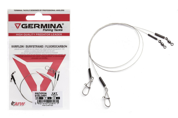 PRZYPON STALOWY GERMINA 1x7 SURFLON LITE 7kg