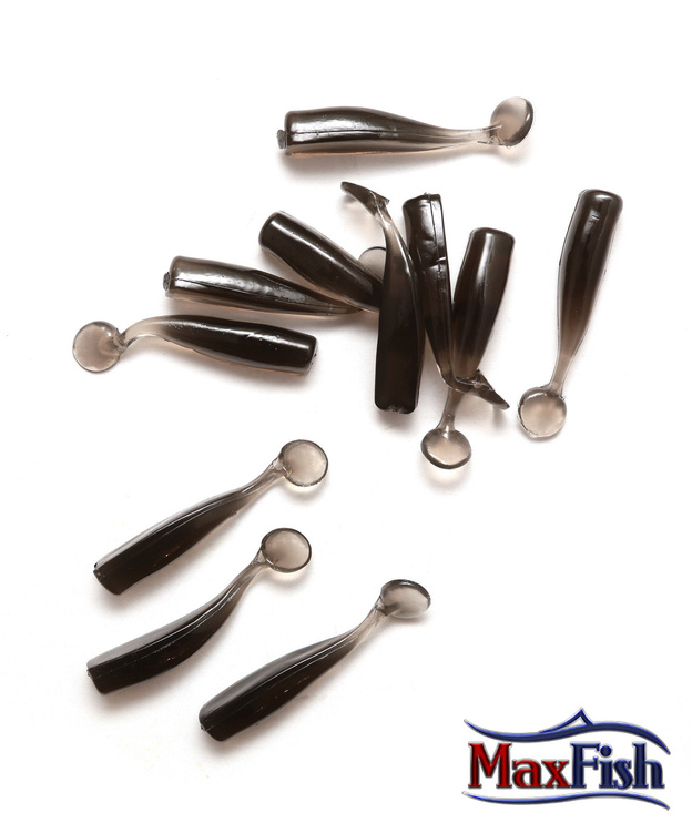 LCGR25/50 - LUNKER CITY GUMA GRUB 2,5" SMOKE -15szt