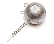 KULA MORSKA WKRĘCANA Z DWOMA ZACZEPAMI DORADO - SILVER