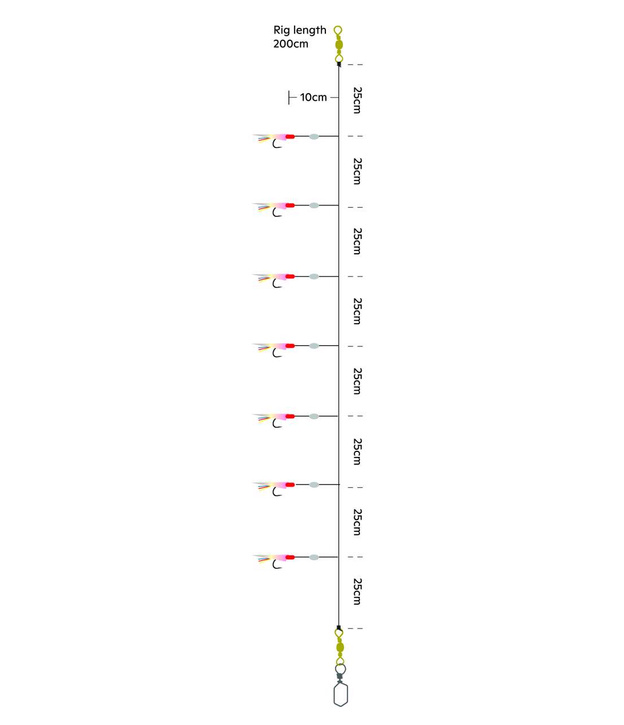 PRZYWIESZKA ŚLEDZIOWA KINETIC SABIKI MAXCATCH