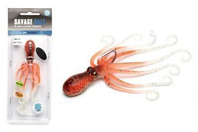 6388 - SAVAGE GEAR PRZYNĘTA 3D OCTOPUS - UV ORANGE GLOW