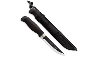 NÓŻ WĘDKARSKI MARTTIINI LYNX BLACK EDITION - 23cm