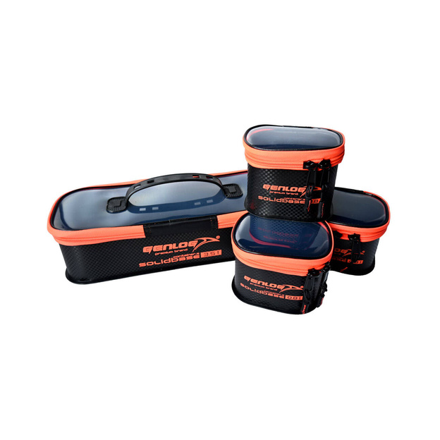 ZESTAW 5 POJEMNIKÓW GENLOG EVA SOLID BASE CARBON