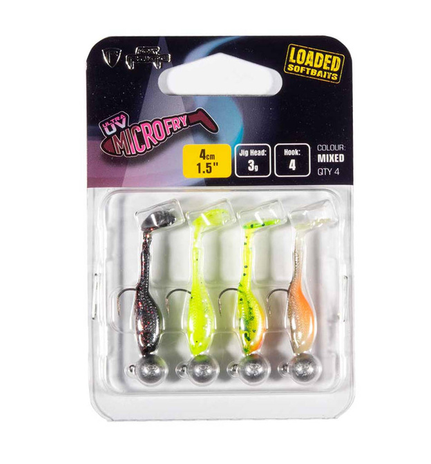 ZESTAW GUM FOX RAGE MICRO FRY UV MIXED PACK